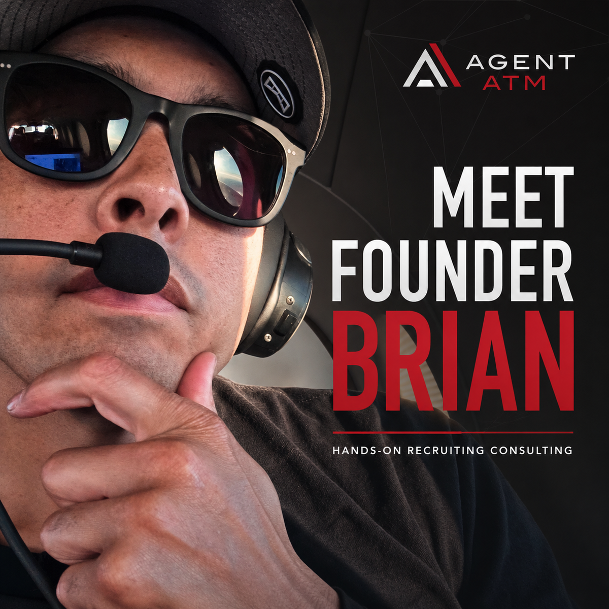 Meet Agent ATM founder Brian providing hands-on recruiting consulting